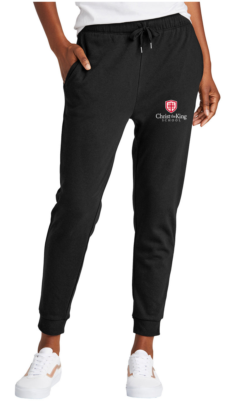 Ladies Tri-Blend Wicking Fleece Jogger