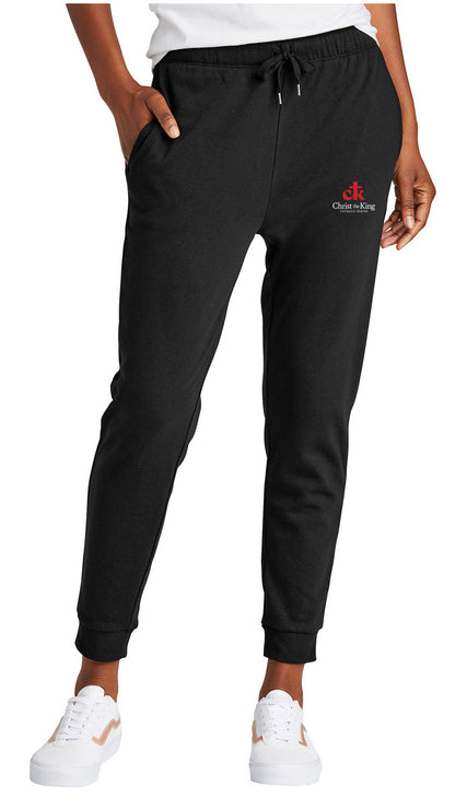 Ladies Tri-Blend Wicking Fleece Jogger